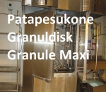 Patapesukone, rae laitosastiapesukone Granuldisk, Granule Maxi
