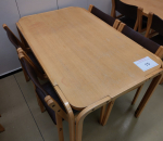 Pöytä ja 4 kpl tuoli (75)