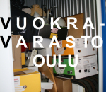 Pienvarasto, vuokravarasto 3 m2, Oulu (079)