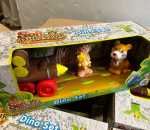 Lasten lelu setti, Dino set, Soft Dinosaur, 32 settiä