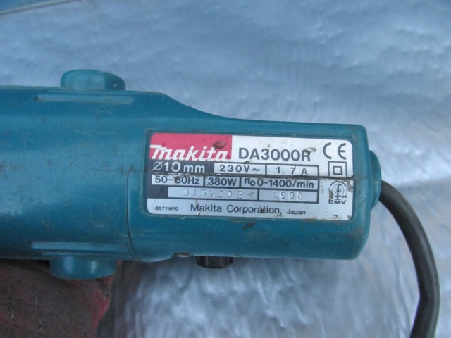 Kulmaporakone Makita DA3000R